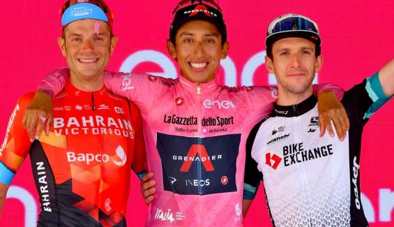 Damiano Caruso y el éxito tardío: podio final del Giro d'Italia 2021