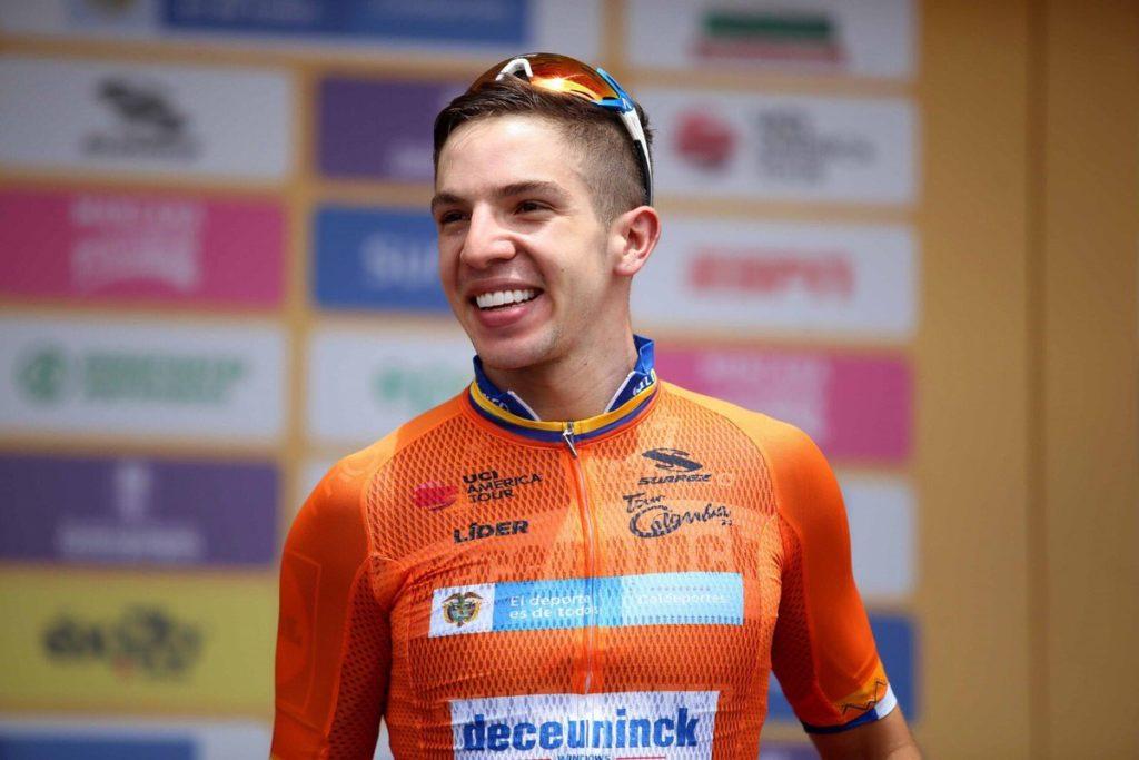 Álvaro Hodeg vuelve a la competición en el Giro de Sicilia. Foto: Tour Colombia.